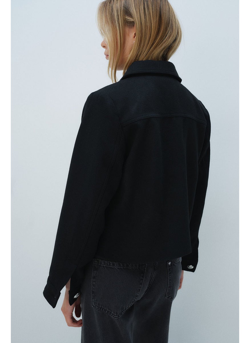 Brushed-Finish Jacket