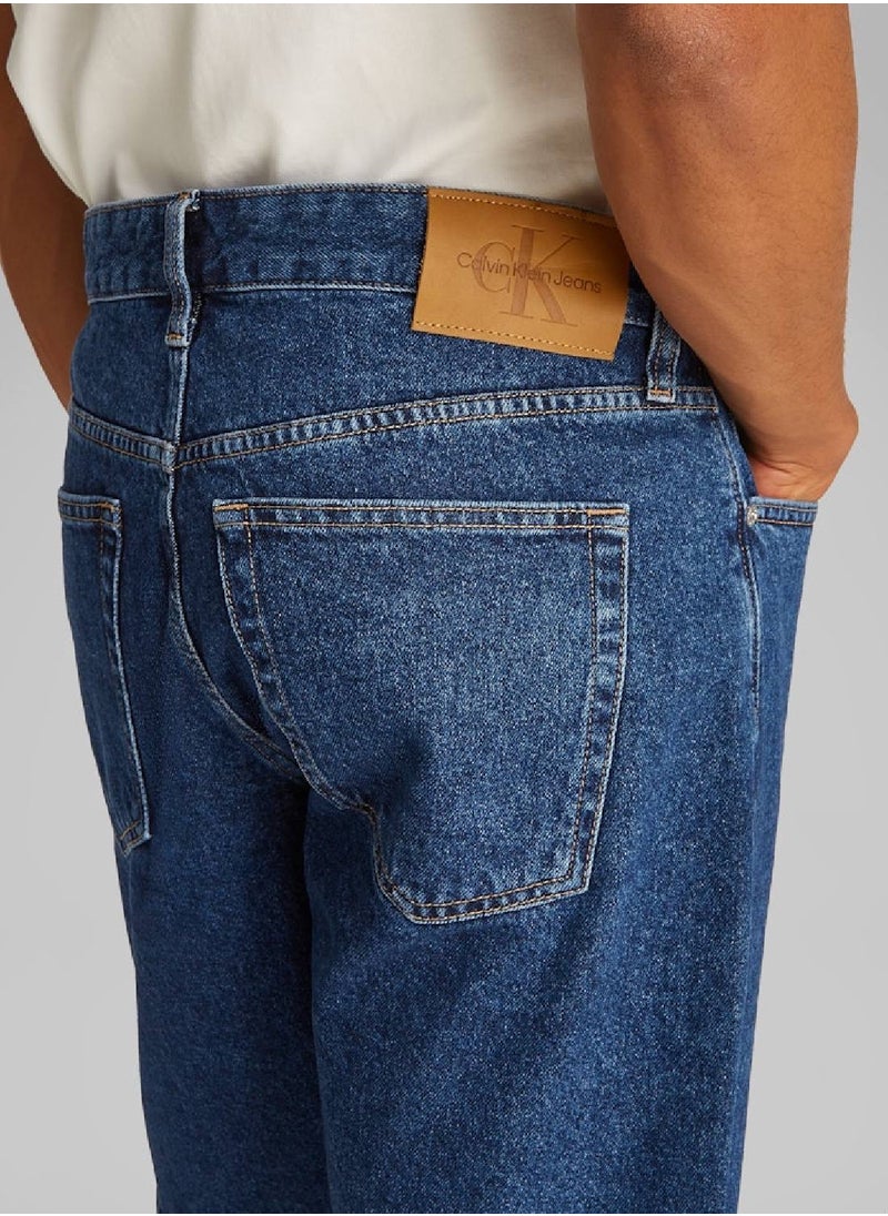 Men's Denim Shorts - Cotton, Blue