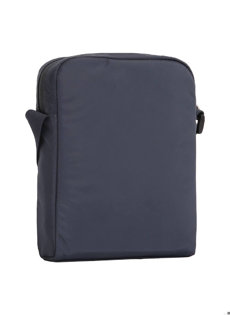 Men's Sports Reporter Crossover Bag - Polyester, Blue