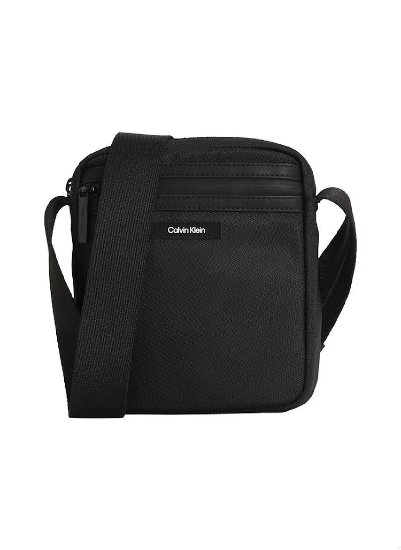 Men's Reporter Bag - Polyester, Black