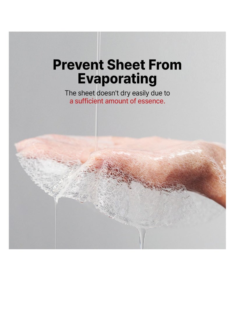 MEDITHERAPY Wrinkle fit Korean Mesh Sheet Masks for Neck | 7EA