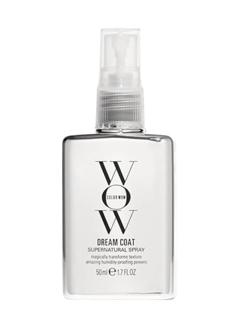Dream Coat Supernatural Spray, 50ml – Travel-Friendly Anti-Frizz Hairspray for Humidity Protection