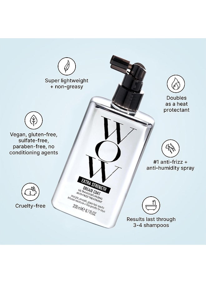 Extra Strength Dream Coat Ultra-Moisturizing Anti-Frizz Treatment Smooth, Long-lasting Results