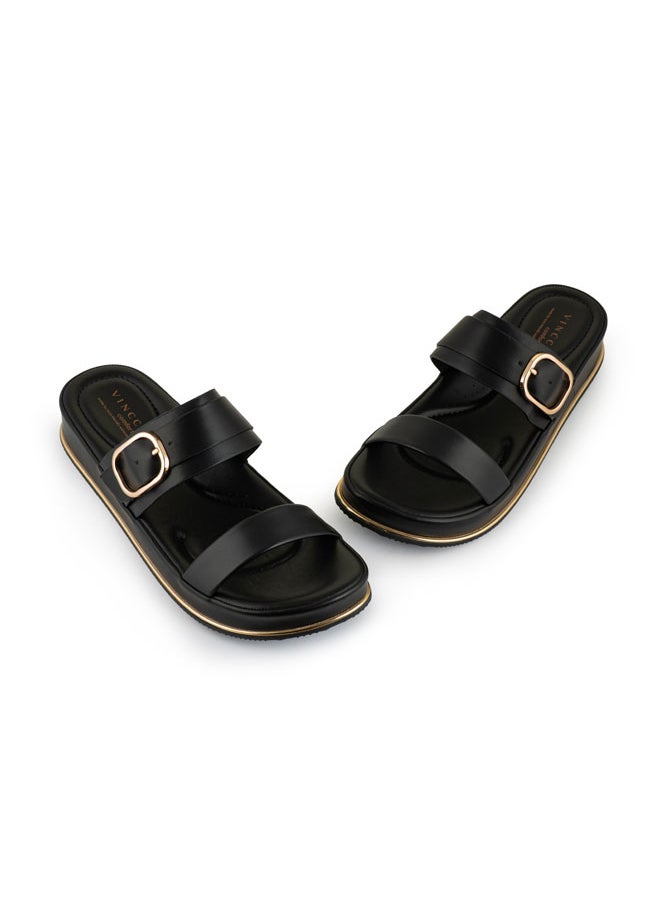Women Multi Strap Wedge Sandals