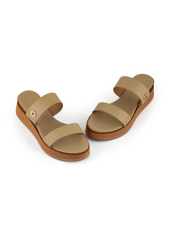 Women Multi Strap Wedge Sandals