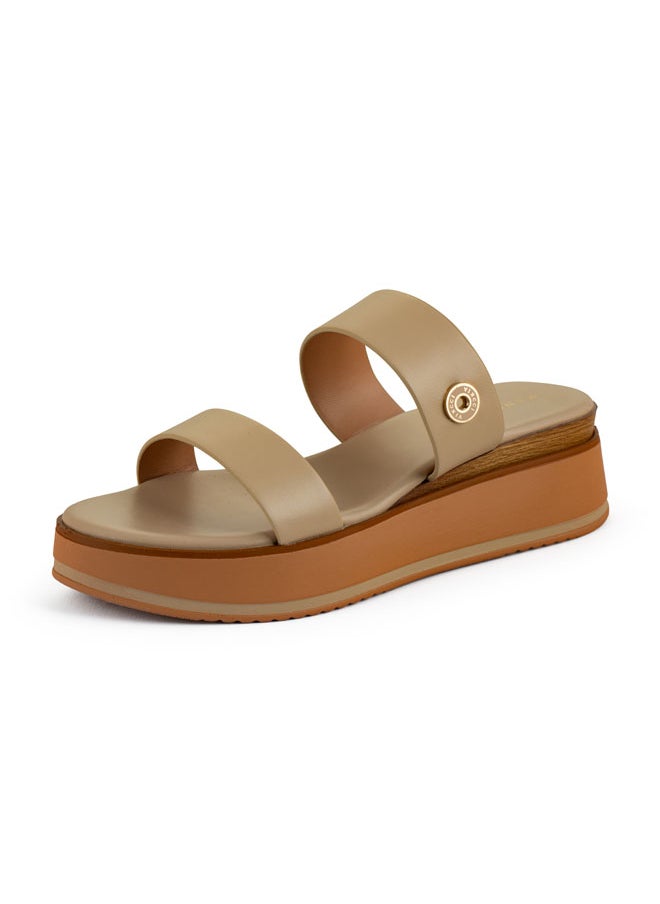 Women Multi Strap Wedge Sandals