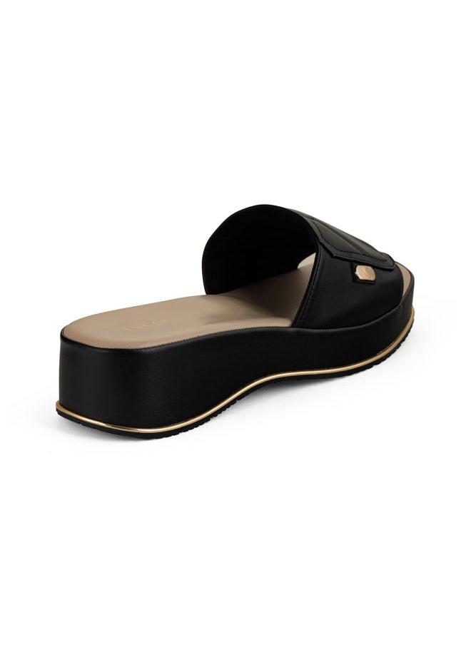 Women Single Strap Wedge Sandals