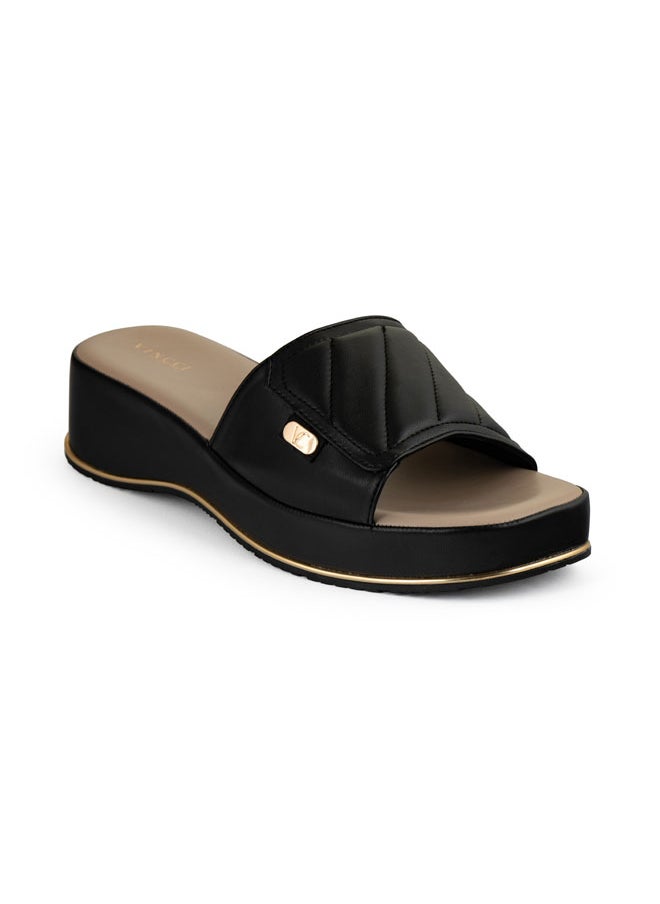 Women Single Strap Wedge Sandals