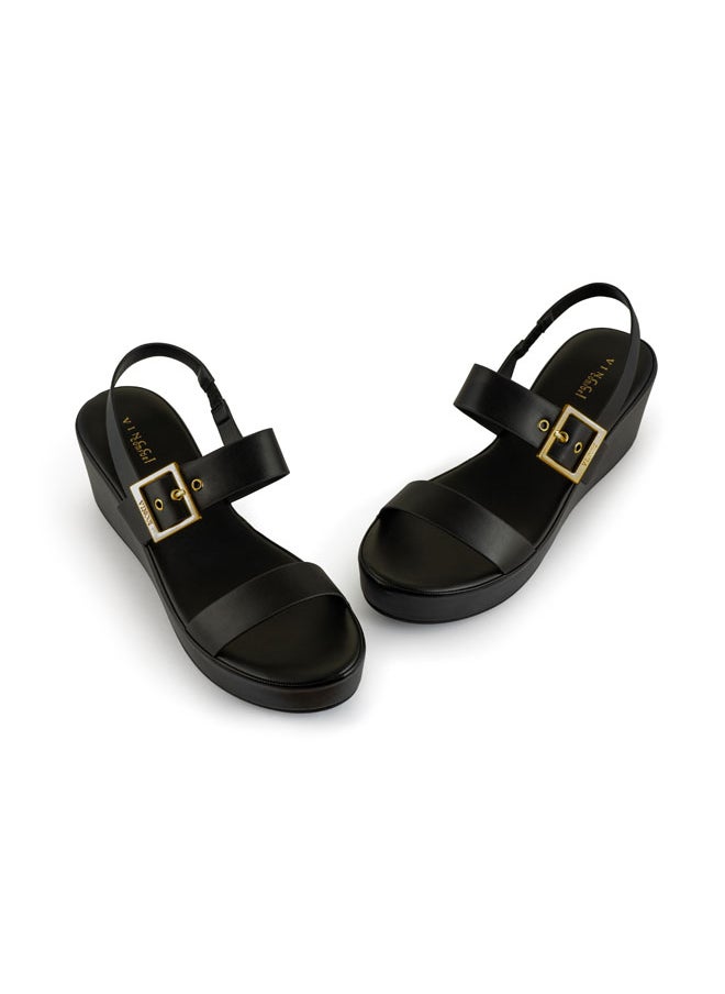 Women Ankle Strap Wedge Sandals