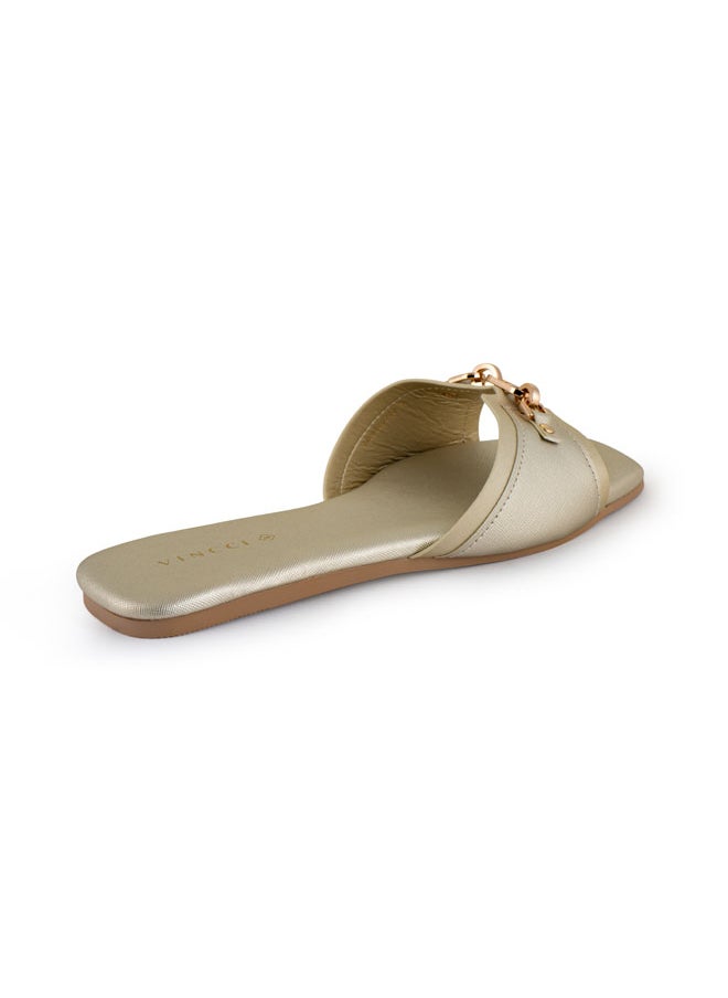 Women Single Strap Flat Sandals