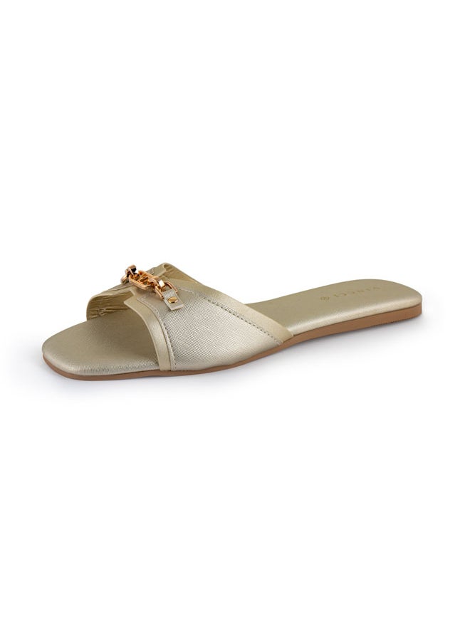 Women Single Strap Flat Sandals