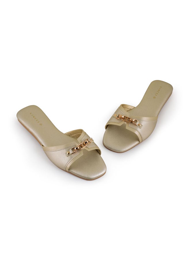 Women Single Strap Flat Sandals