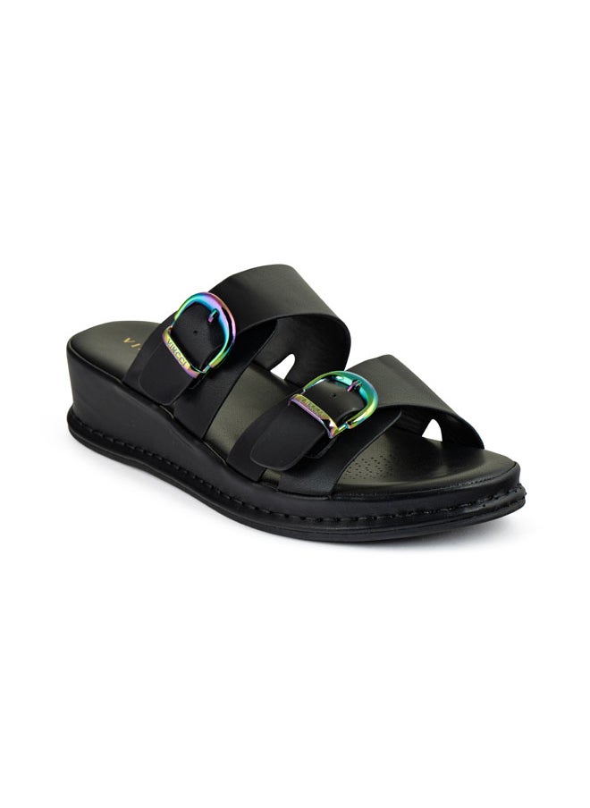 Women Multi Strap Wedge Sandals