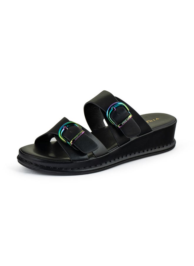 Women Multi Strap Wedge Sandals