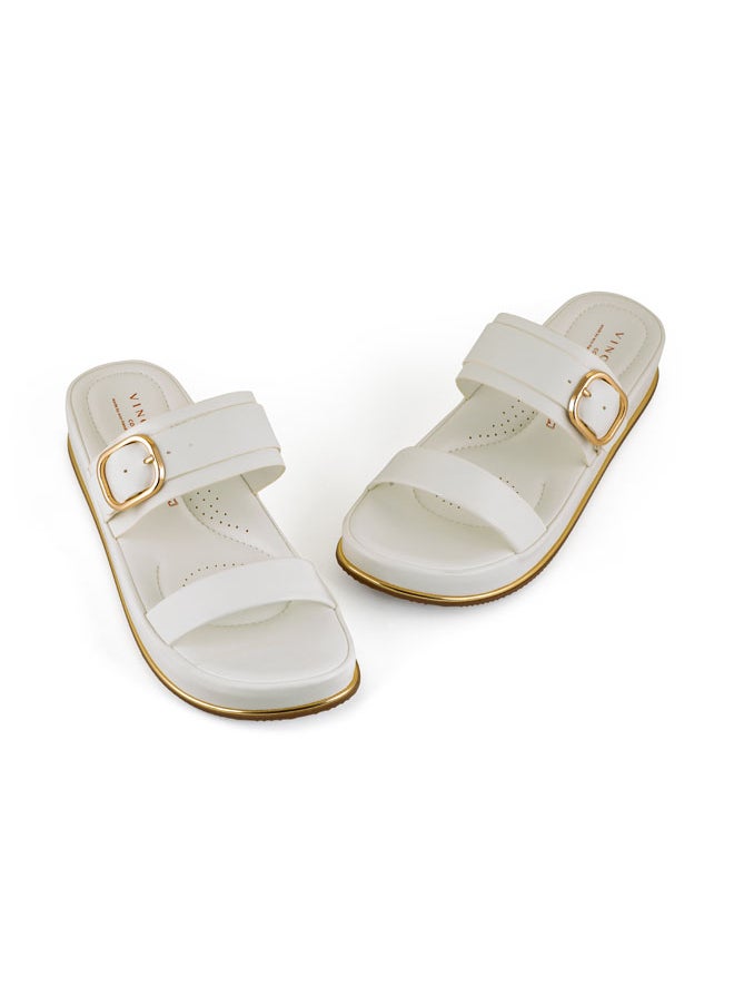 Women Multi Strap Wedge Sandals