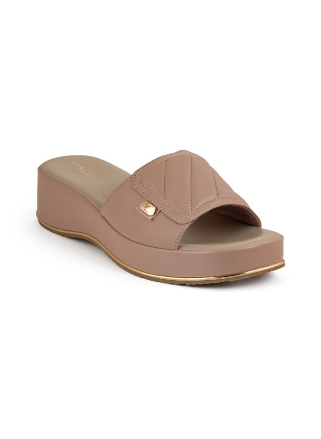 Women Single Strap Wedge Sandals