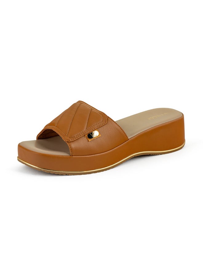 Women Single Strap Wedge Sandals