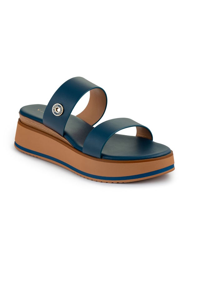 Women Multi Strap Wedge Sandals