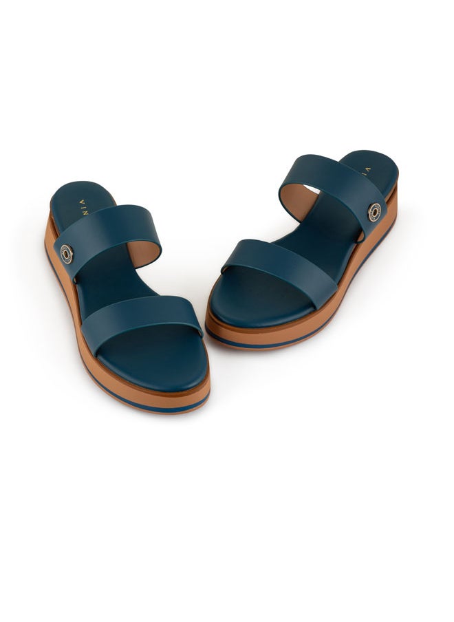 Women Multi Strap Wedge Sandals