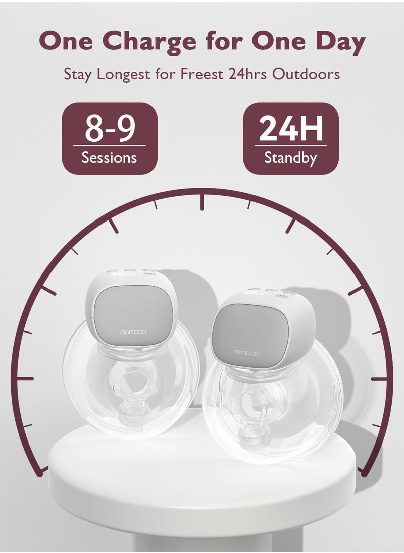 Wearable, Electric S9 Pro Single  Breast Pump With LED Display, 2 Modes And 9 Levels