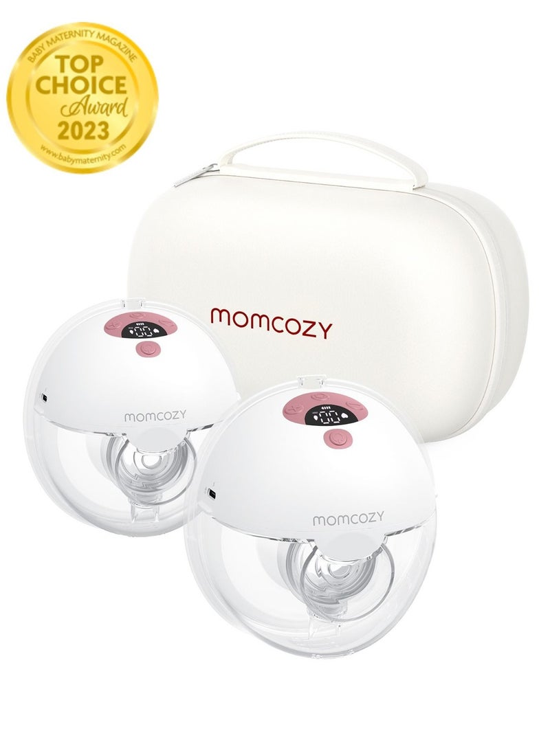 Electric, Hands Free, Portable M5 Double Breast Pump With 3 Modes And 9 Levels