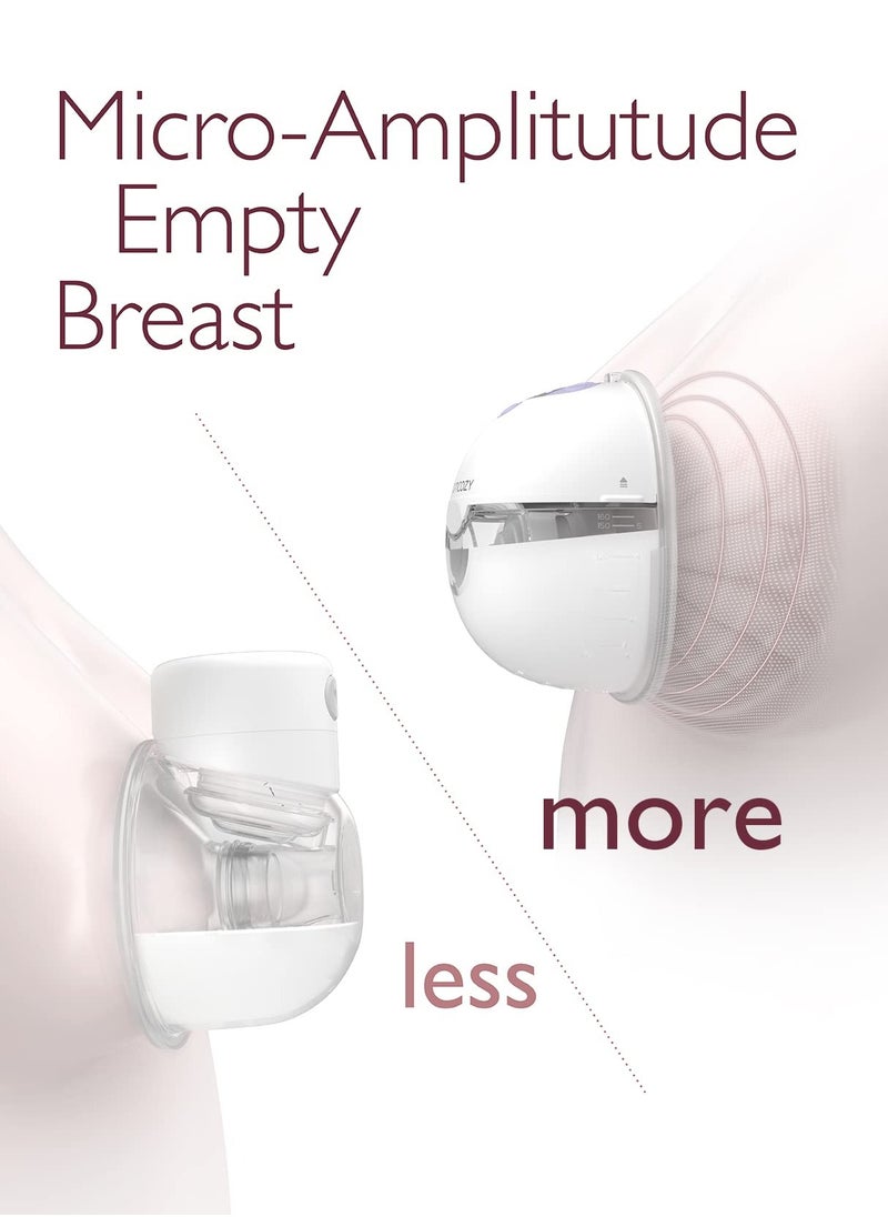 Hands Free, Portable M5 Double Breast Pump Electric With 3 Modes And 9 Levels