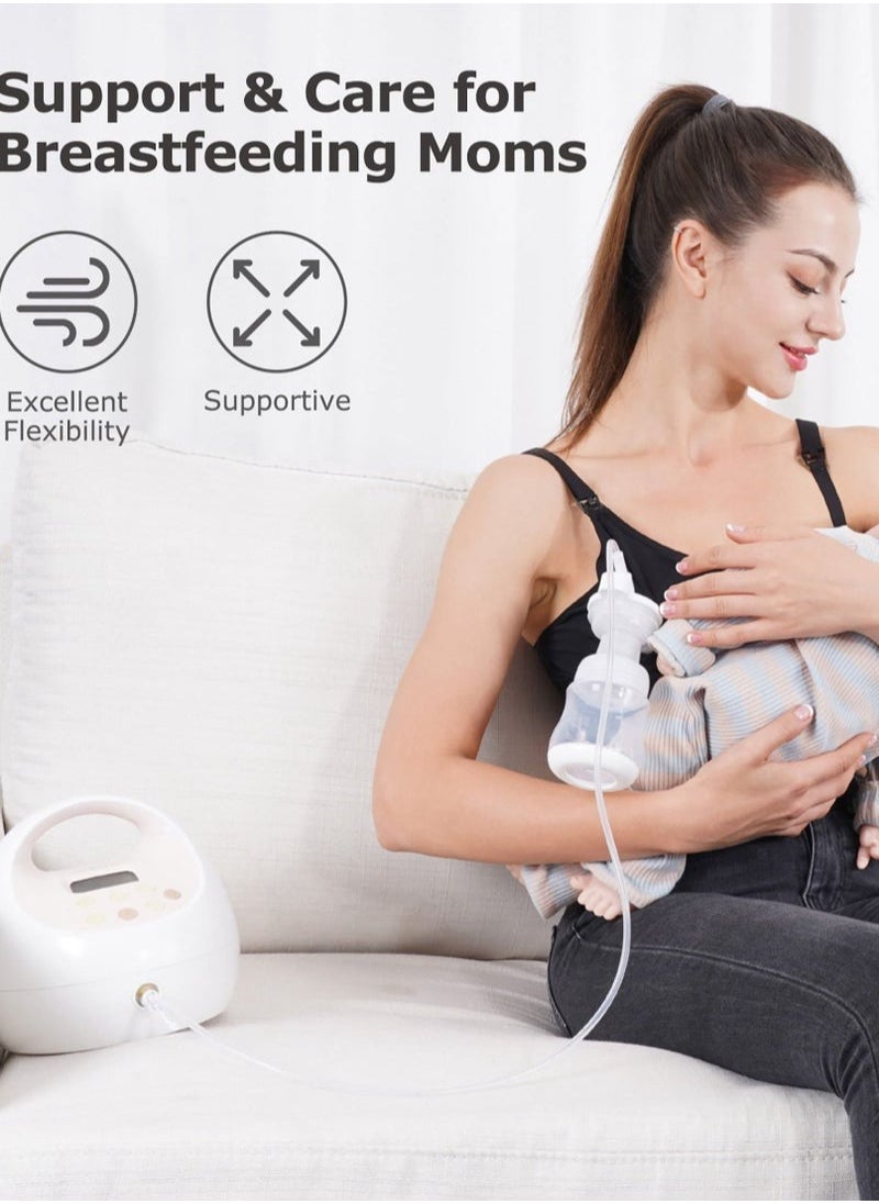 Hands Free Pumping Bra, Adjustable Breast-Pump Holding and Nursing Bra