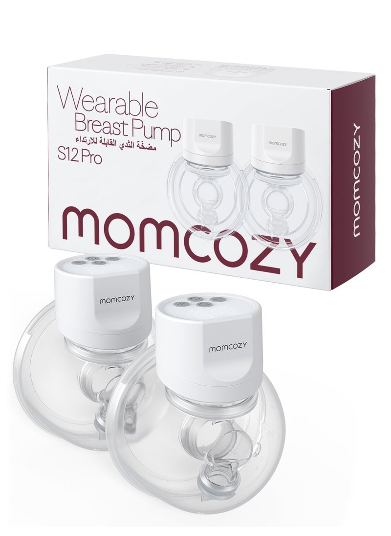 S12 Pro Double Breast Pump Electric, Portable, Smart Display, 3 Modes, And 9 Levels -  Pack Of 2