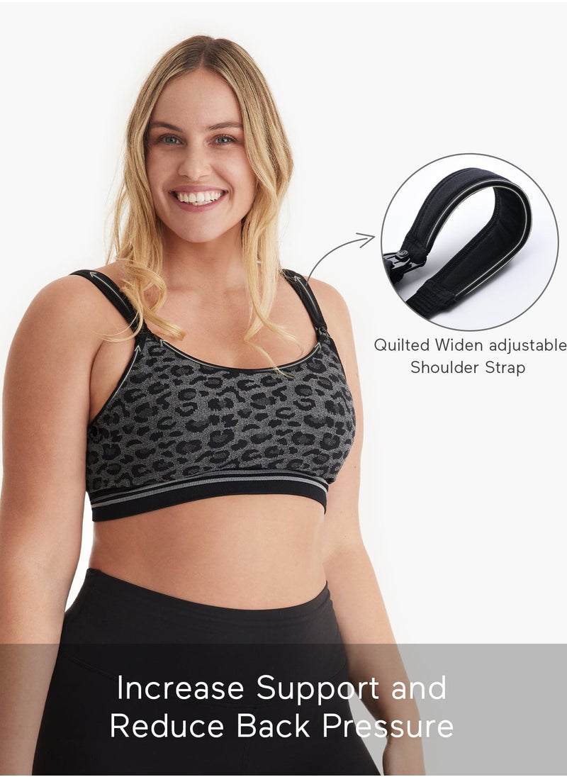 Hands Free Pumping Bra, Maternity Nursing Bras Support for Spectra, Medela, Elvie, Willow and More