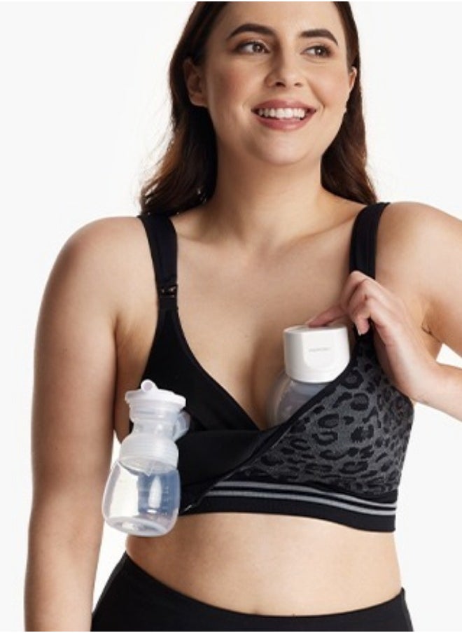 Hands Free Pumping Bra, Maternity Nursing Bras Support for Spectra, Medela, Elvie, Willow and More