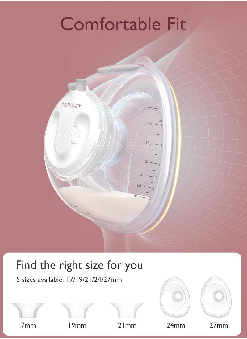 Painless, Potent, Wearable, Ultra-Light, Hands Free, Portable Double Electric Breast Pump V2 With 27 Pumping Combinations