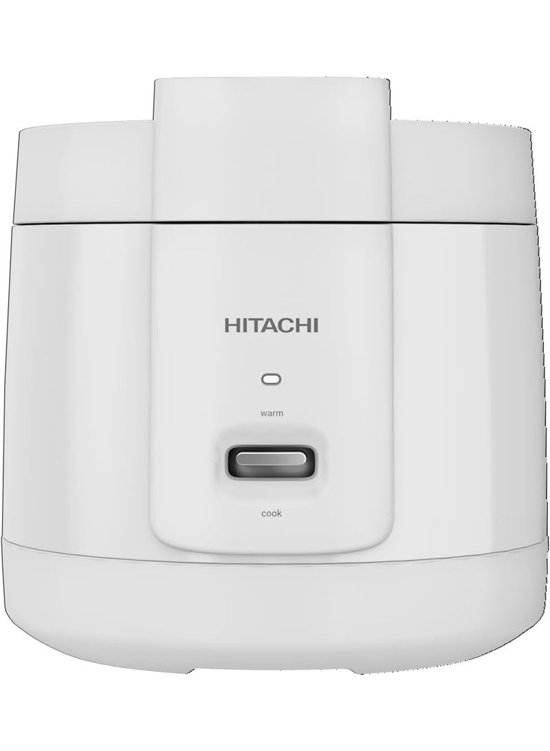 Rice Cooker 800W-950W Cooking Power, Non-stick inner pot, LED Light Display, Easy to Clean after Cooking, Keeps your food warm for up to 12 hours 1.8 L 800 W RZS18MNW White