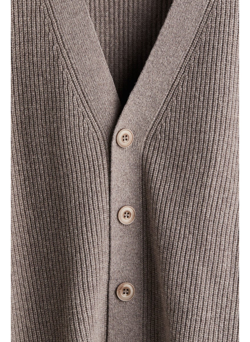 Regular Fit Wool Cardigan