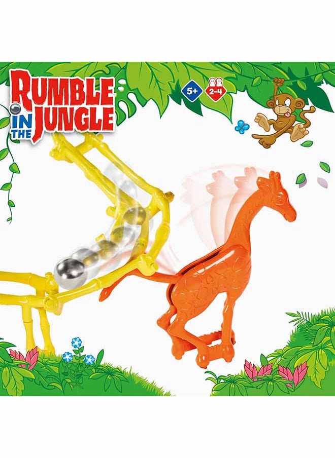 TOMY Rumble in the Jungle Board Game – Fun & Action-Packed Adventure for Kids & Families!