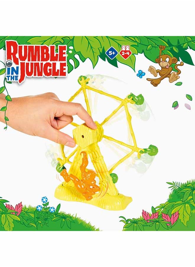 TOMY Rumble in the Jungle Board Game – Fun & Action-Packed Adventure for Kids & Families!
