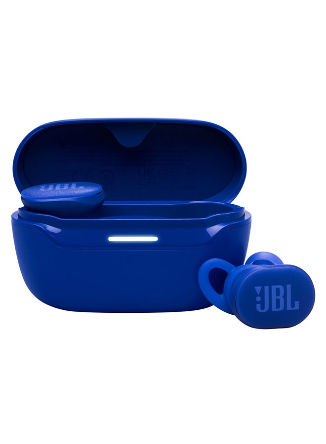 Endurance Race 2, True Wireless Bluetooth Earbuds, 48 hrs Battery, IP68 Water and Dust Resistance, Noise Cancellation, Pure Bass Sound, Smart Ambient, Sports Modes - JBLENDURACE2BLU Blue