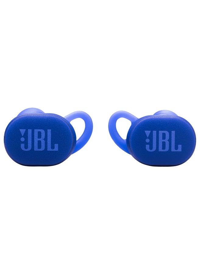 Endurance Race 2, True Wireless Bluetooth Earbuds, 48 hrs Battery, IP68 Water and Dust Resistance, Noise Cancellation, Pure Bass Sound, Smart Ambient, Sports Modes - JBLENDURACE2BLU Blue