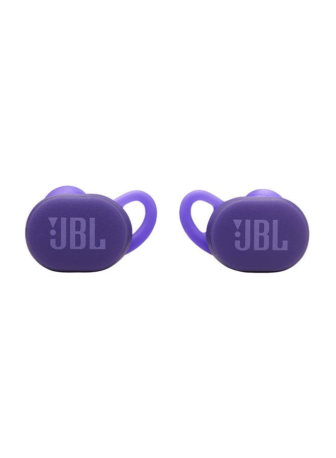 Endurance Race 2, True Wireless Bluetooth Earbuds, 48 hrs Battery, IP68 Water and Dust Resistance, Noise Cancellation, Pure Bass Sound, Smart Ambient, Sports Modes - JBLENDURACE2PUR Purple