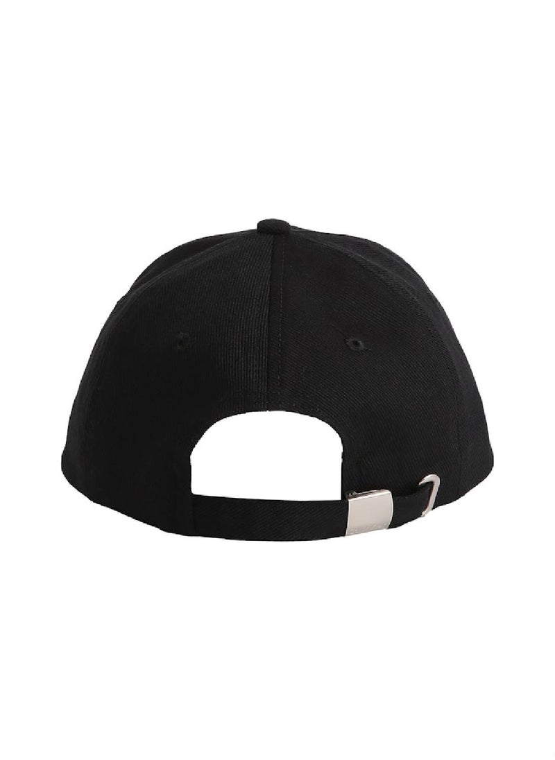 Women's Twill Logo Cap - Cotton, Black