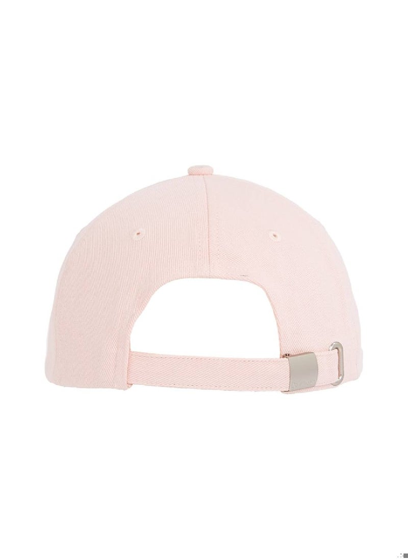 Women's Twill Logo Cap - Cotton, Pink