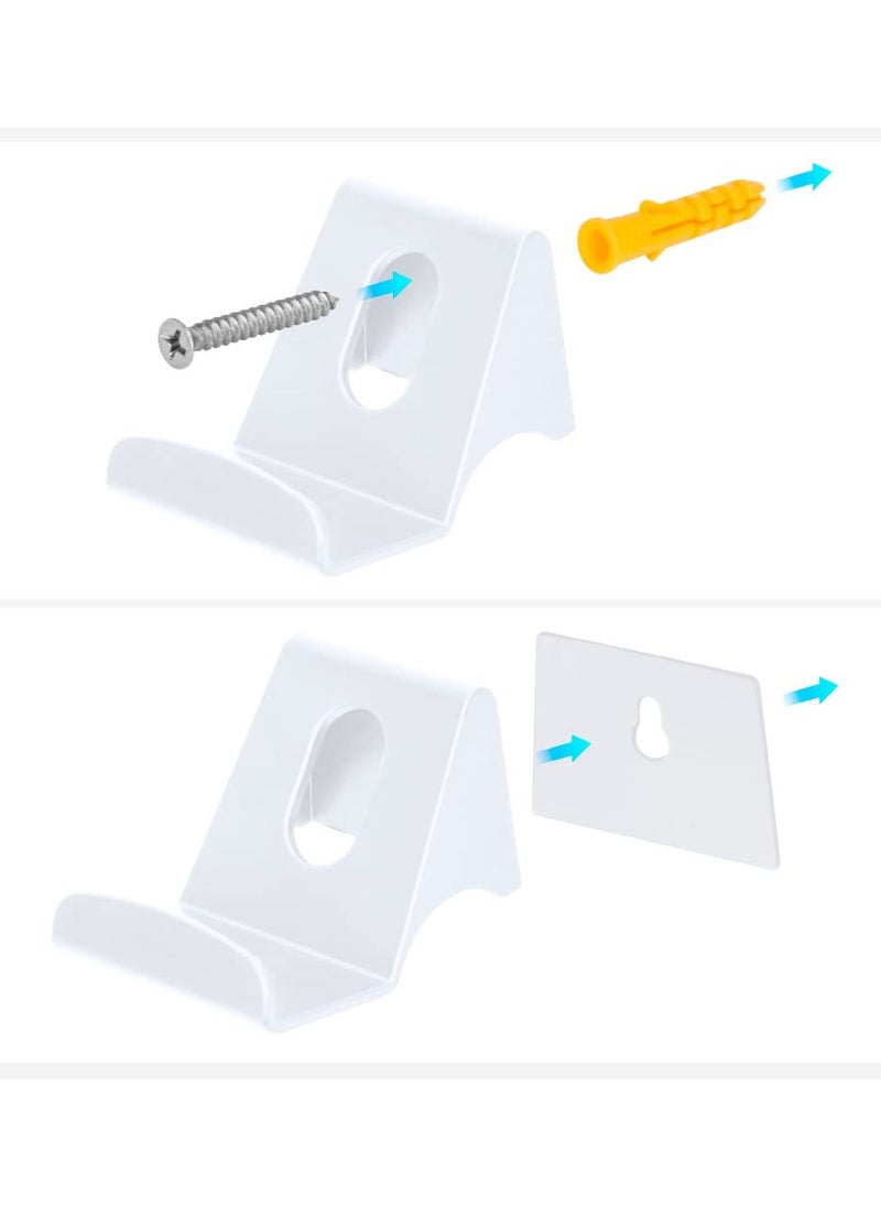 Multifunctional Wall Mount Storage Shelf for PS5, PS4, Xbox One, and Xbox Series X/S - Game Disc, Gamepad, and Headset Organizer Accessories for Gamers