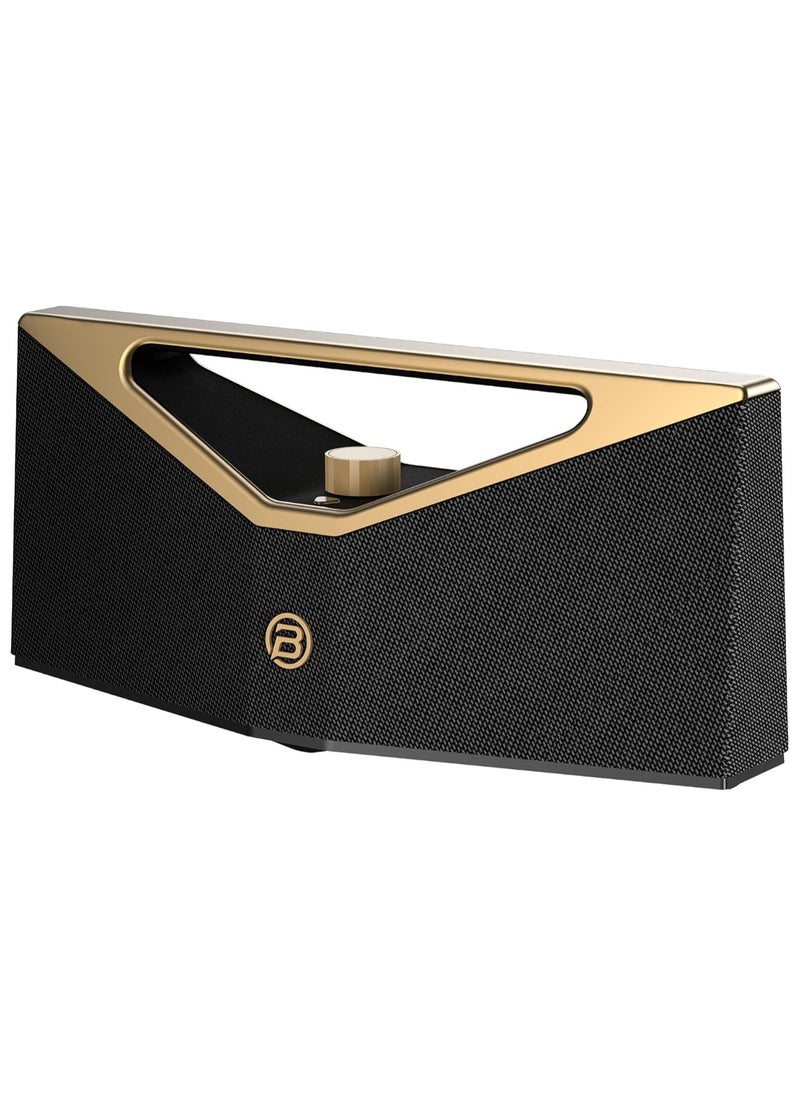BUGANI Brief Pro Portable Bluetooth Speaker- Golden