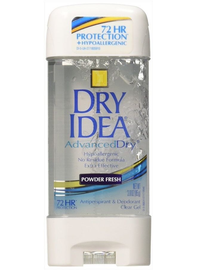 Clear Gel Antiperspirant/Deodorant, Powder Fresh - 3 oz