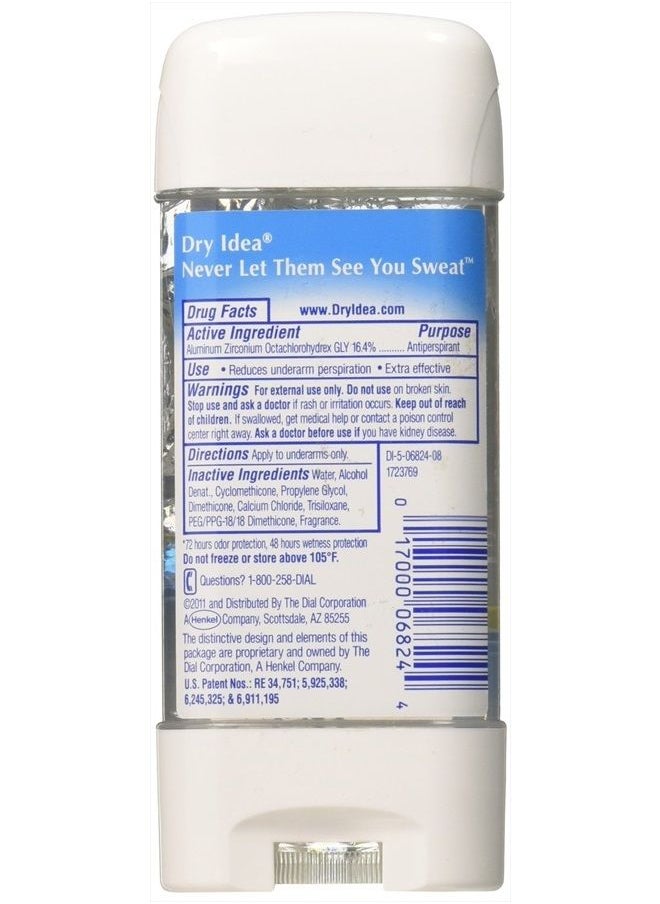 Clear Gel Antiperspirant/Deodorant, Powder Fresh - 3 oz