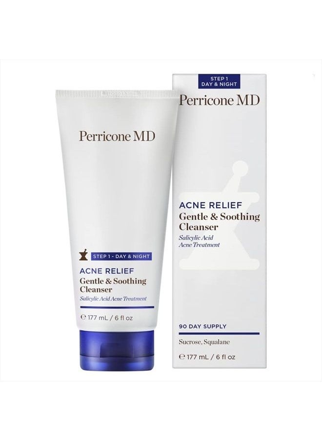 Acne Relief Gentle & Soothing Cleanser 6 oz