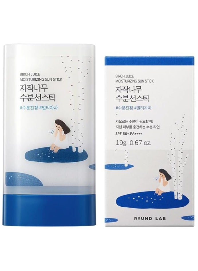 ROUND LAB - Birch Juice Moisturizing Sun Stick 19 g