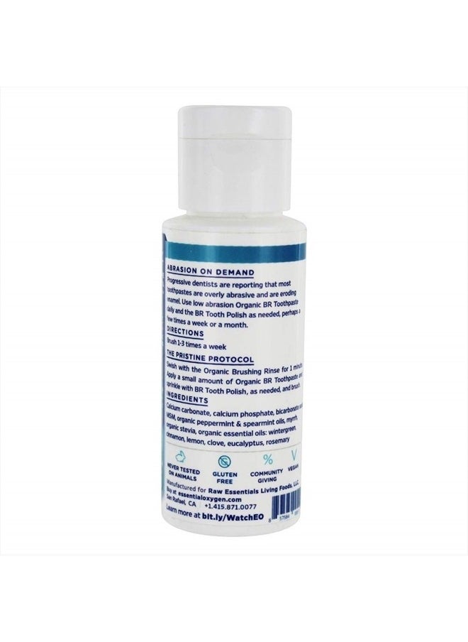 ESSENTIAL OXYGEN Organic Mint Tooth Polish, 2oz
