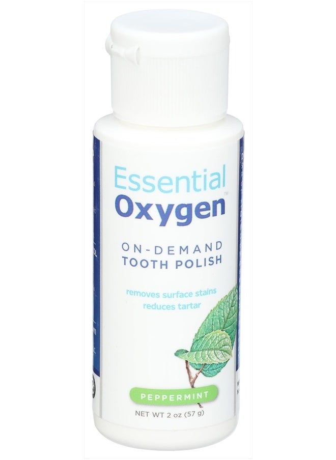 ESSENTIAL OXYGEN Organic Mint Tooth Polish, 2oz
