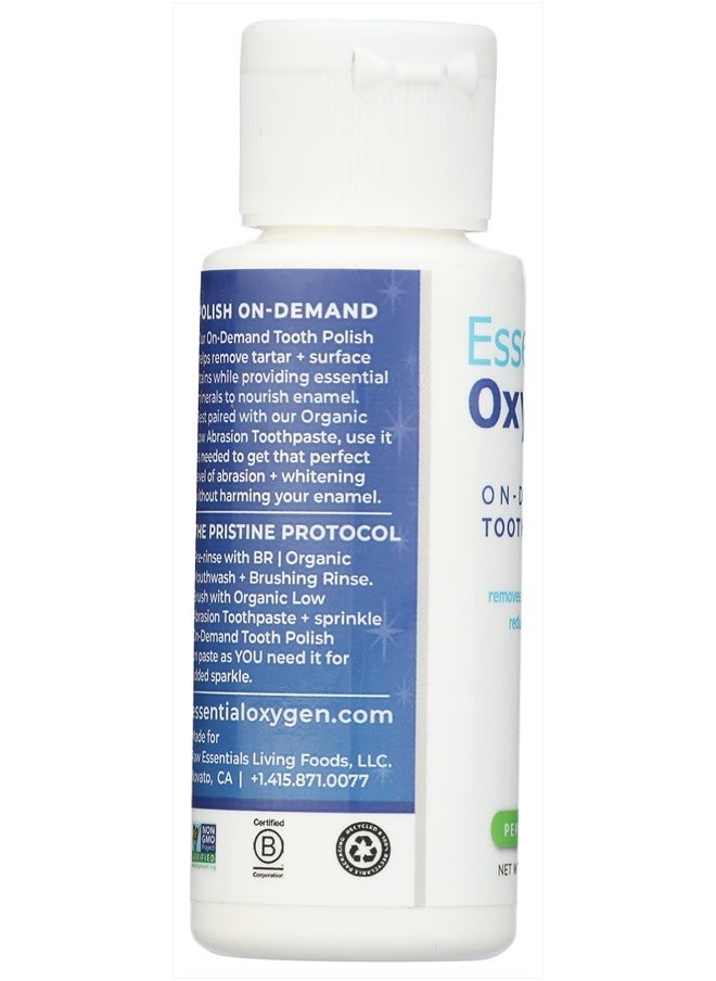 ESSENTIAL OXYGEN Organic Mint Tooth Polish, 2oz