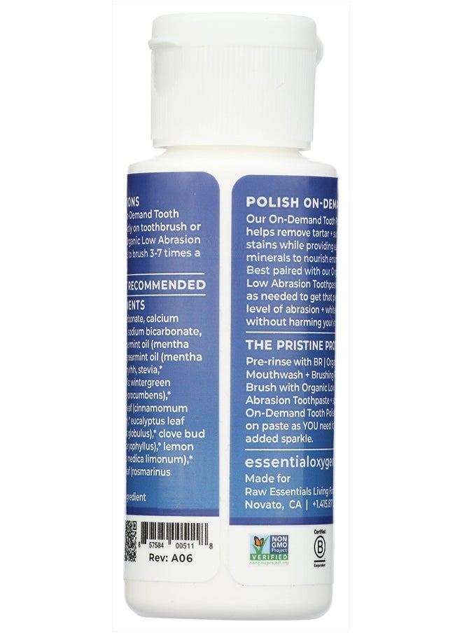 ESSENTIAL OXYGEN Organic Mint Tooth Polish, 2oz
